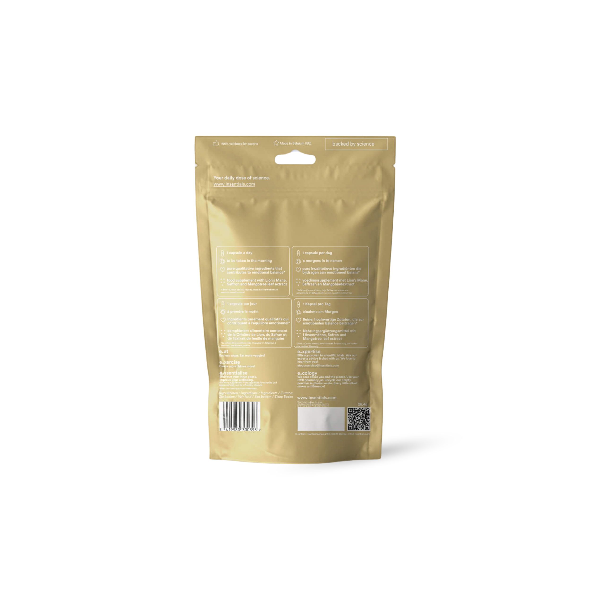 Insentials - NRM3+ – Natuurlijke ondersteuning voor een positieve mindset & mentale rust - Afbeelding 2