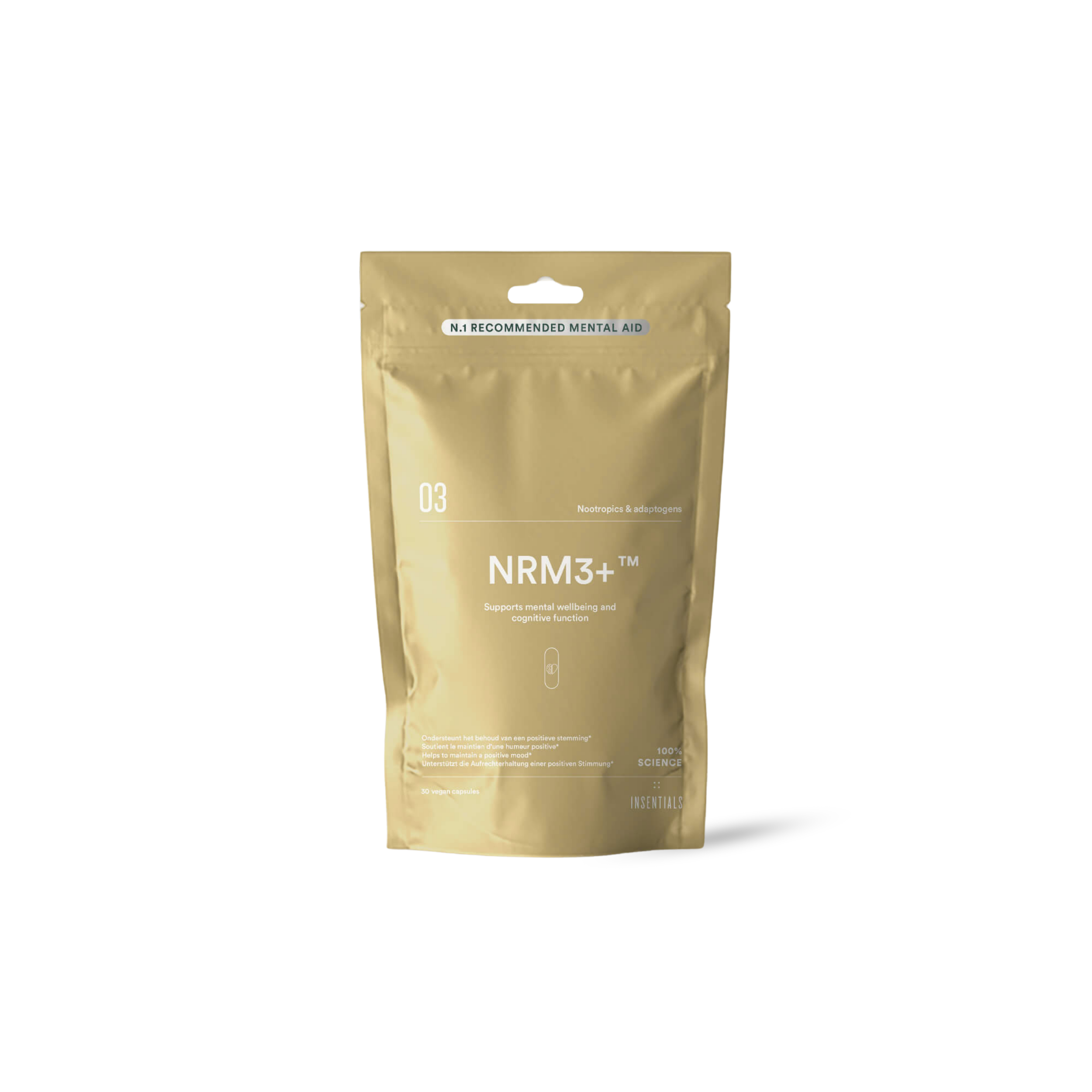 Insentials - NRM3+ – Natuurlijke ondersteuning voor een positieve mindset & mentale rust